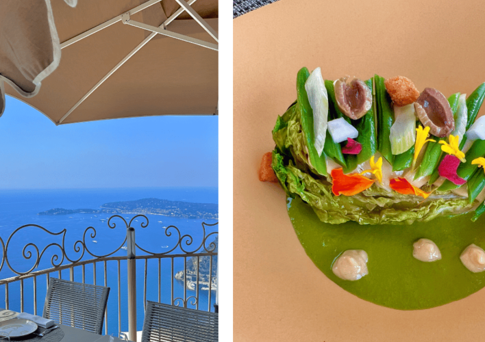 A gourmet terrace suspended between sea and sky
