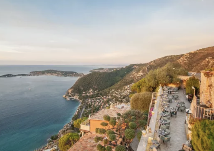 Nestled in a charming medieval village, this luxury establishment is the favourite retreat of celebrities on the French Riviera.